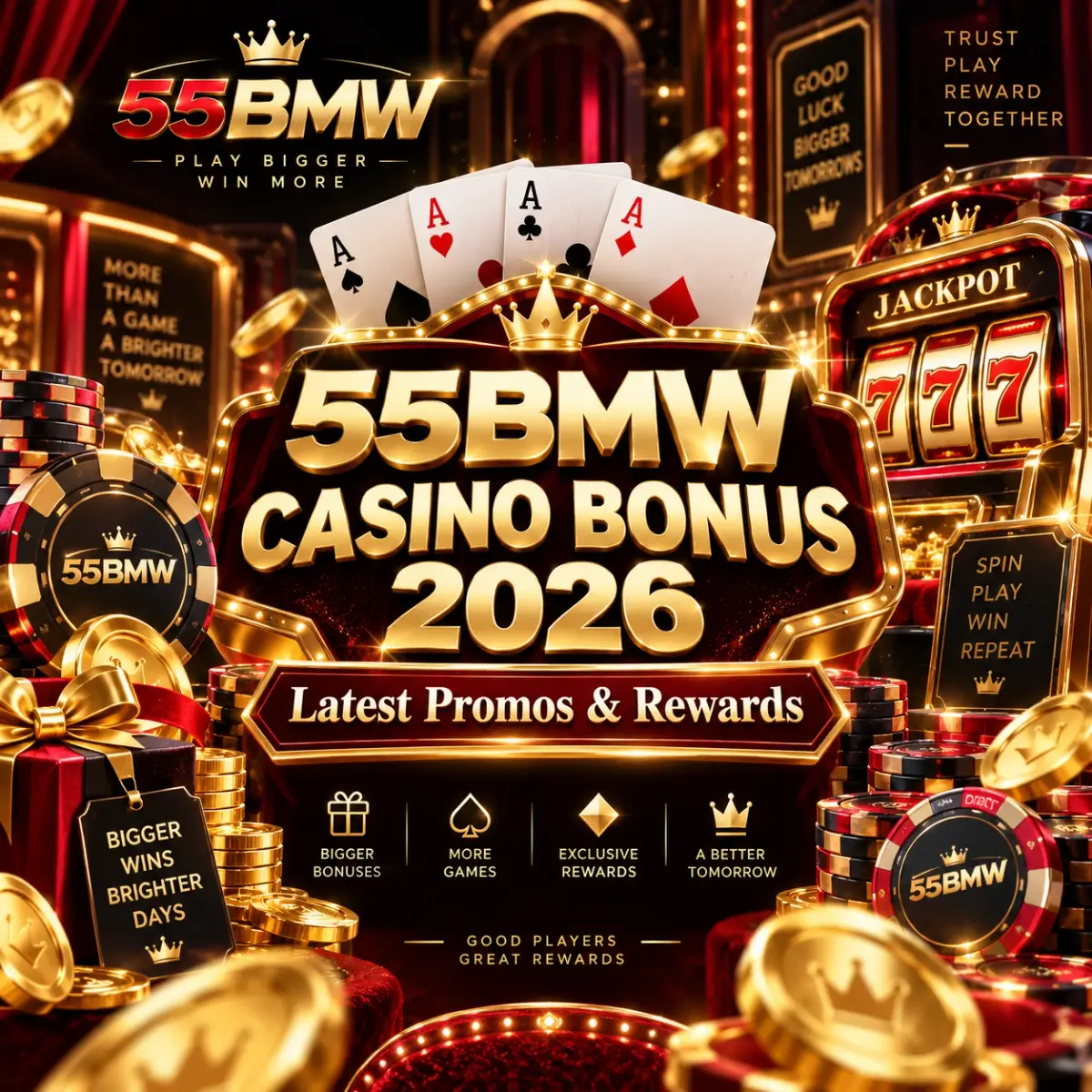 55BMW Casino Bonus 2026 – Latest Promos & Rewards
